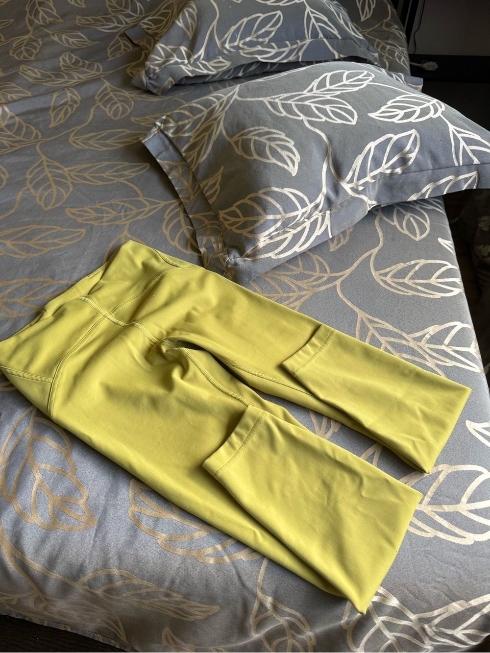 lululemon athletica Yellow-Green High-Rise Leggings